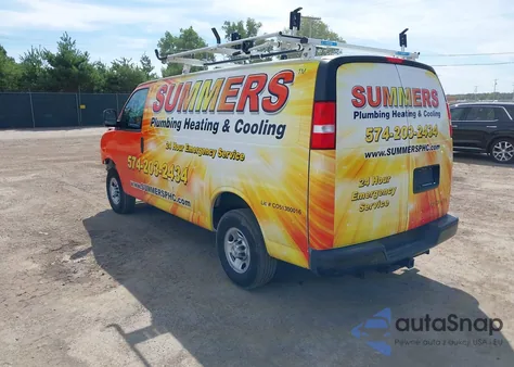 2024 Chevrolet Express Cargo Rwd 2500 Regular Wheelbase Wt from USA, damaged, VIN 1GCWGAF73R1194076